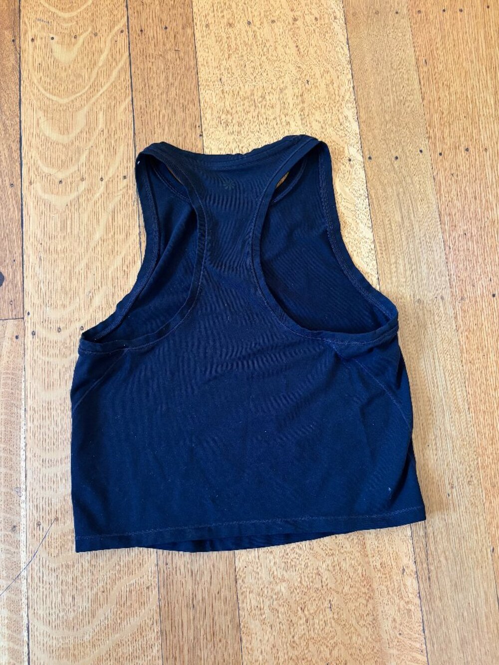 Athleta cropped racerback tank top